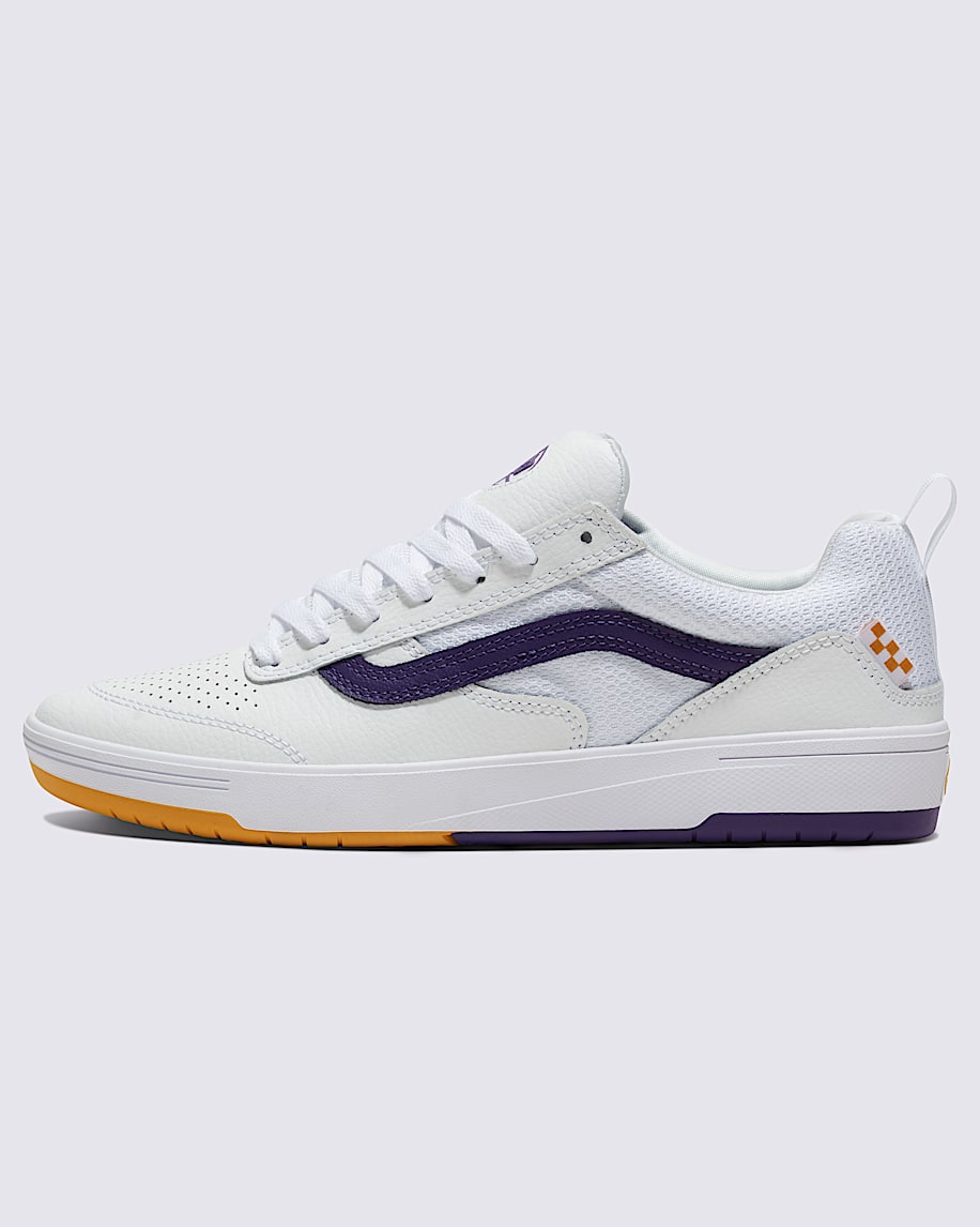Skate Zahba Shoe in White / Purple | Vans