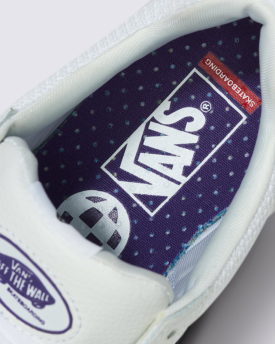 Skate Zahba Shoe in White / Purple | Vans