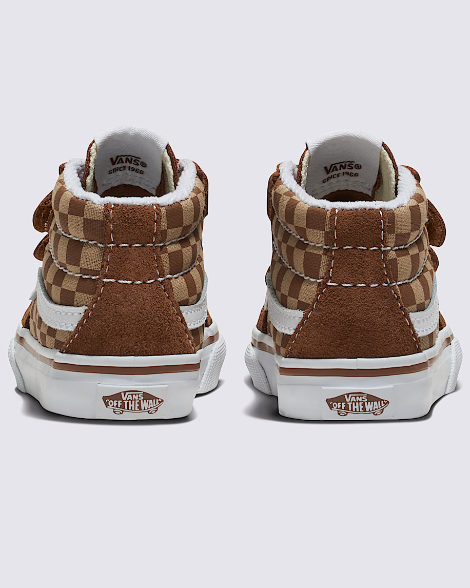送料無料の通販 Reissue Sk8-Mid Toddler V Vans | Brown in Shoe スニーカー