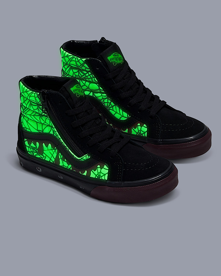 独特な店 Little Kids Sk8-Hi Reissue Side Zip Halloween Shoe in In The 邦画・日本映画