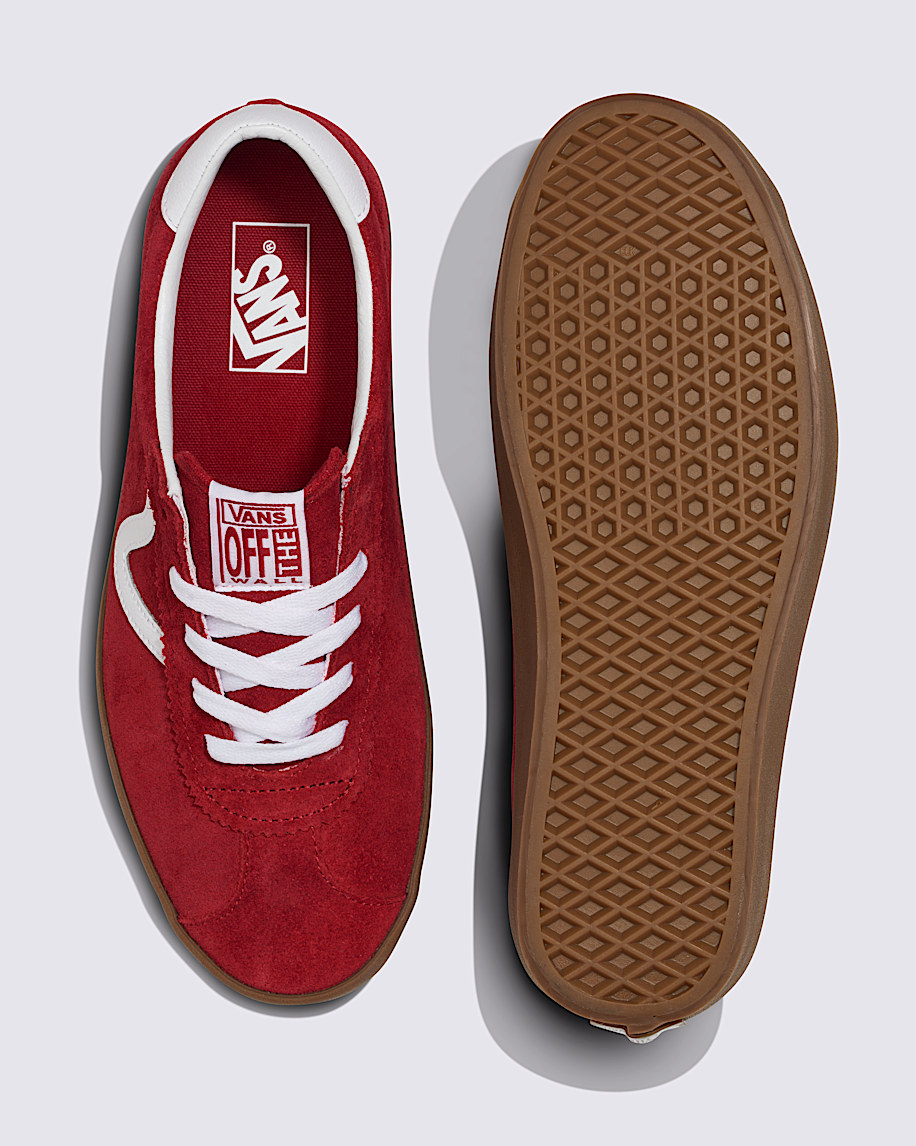 【VANS】ヴァンズ SPORT LOW トラックスポーツレッド★兼用 Sport Low Shoe in Track Sport Red / Gum | Vans