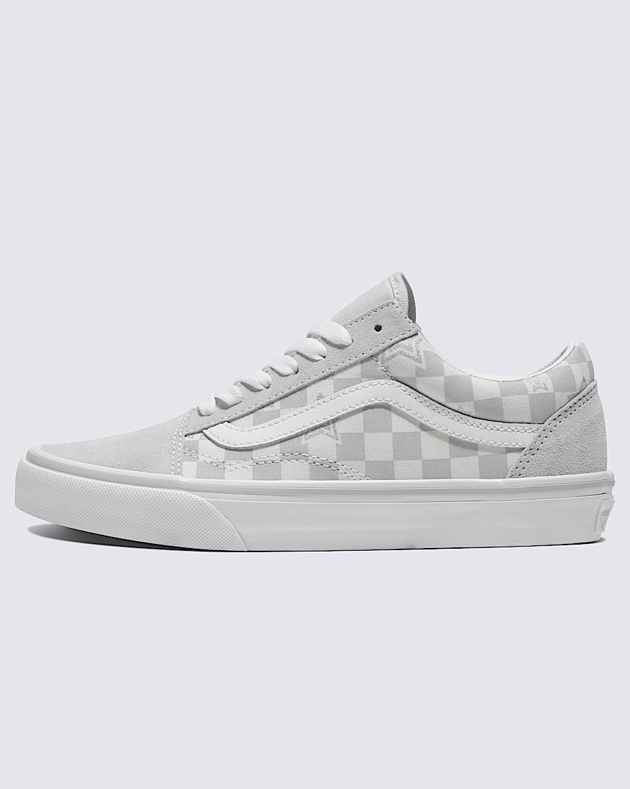 Old Skool Checkerboard Shoe in Stars Gray | Vans