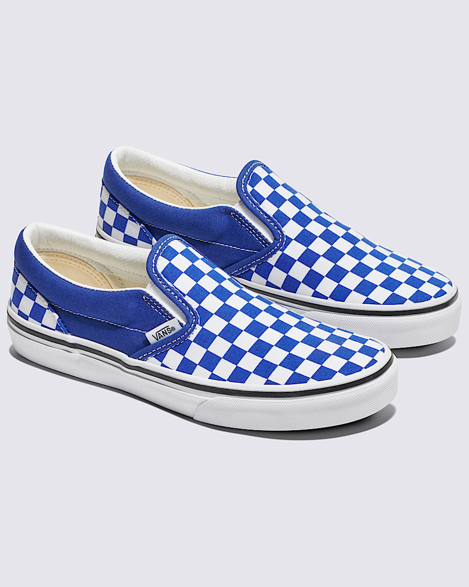 Big Kids Classic Slip-On Checkerboard Shoe - 2