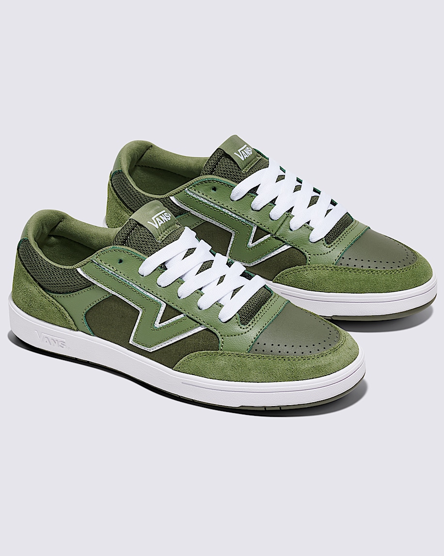 Lowland ComfyCush Shoe en Grape Leaf / Olive Green | Vans CA