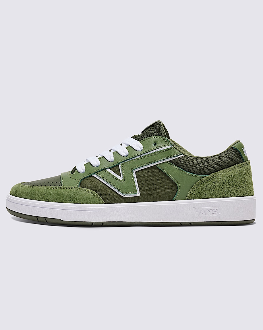 Lowland ComfyCush Shoe en Grape Leaf / Olive Green | Vans CA