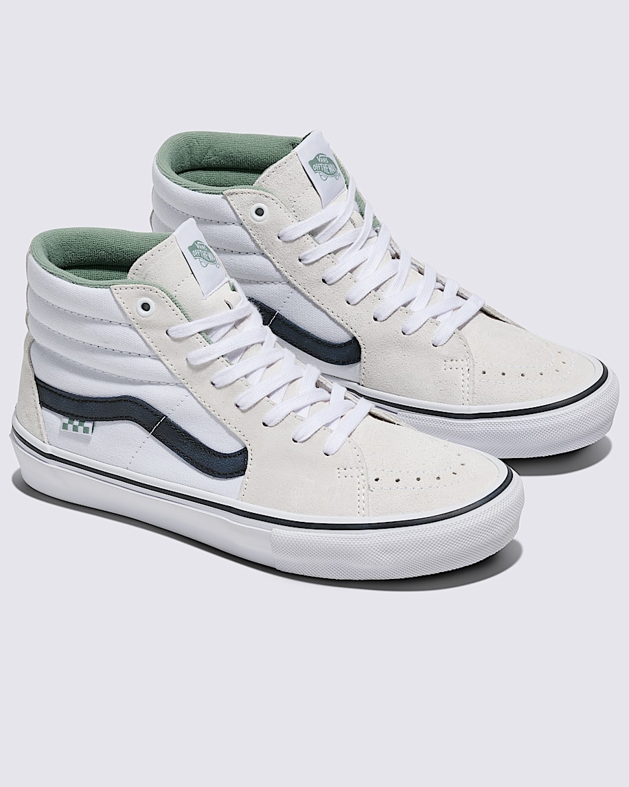 Skate Sk8-Hi Shoe in White | Vans Skate Sk8-Hi Shoe in White | Vans