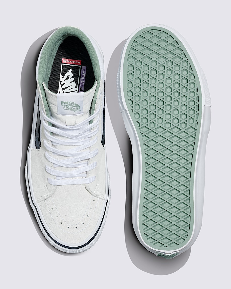 Skate Sk8-Hi Shoe in White | Vans Skate Sk8-Hi Shoe in White | Vans
