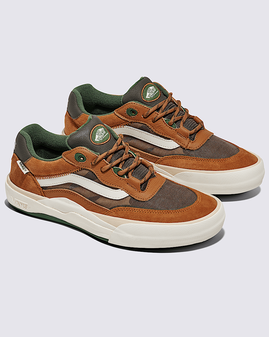 Skate Wayvee Shoe in Glazed Ginger Brown / Green | Vans