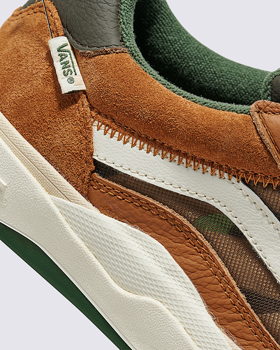 Skate Wayvee Shoe in Glazed Ginger Brown / Green | Vans