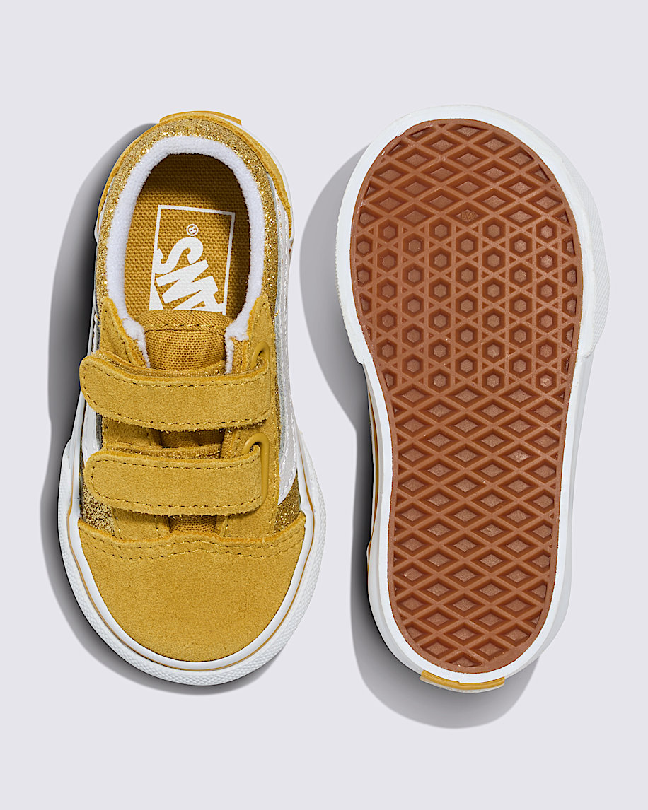 Toddler Old Skool V Glitter Shoe - 3