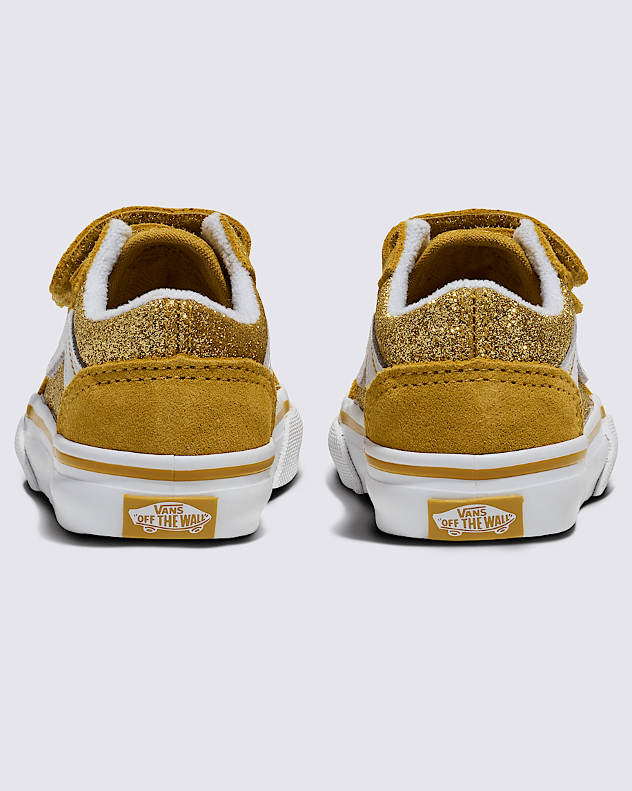 Toddler Old Skool V Glitter Shoe - 4