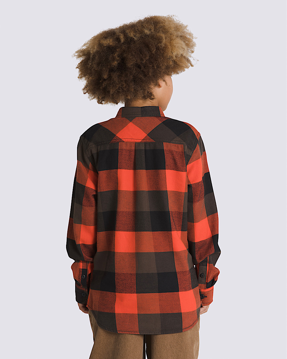Kids Box Flannel Long Sleeve Shirt - 3