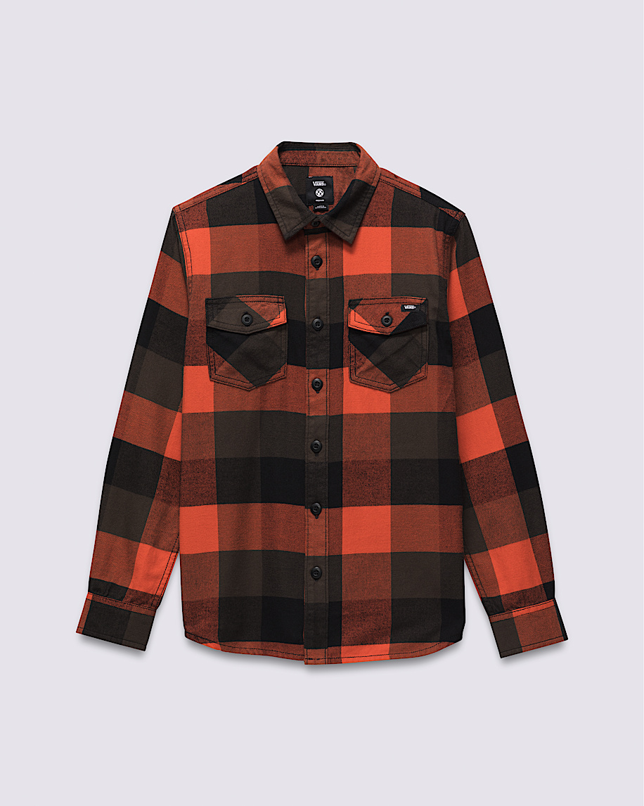 Kids Box Flannel Long Sleeve Shirt - 1