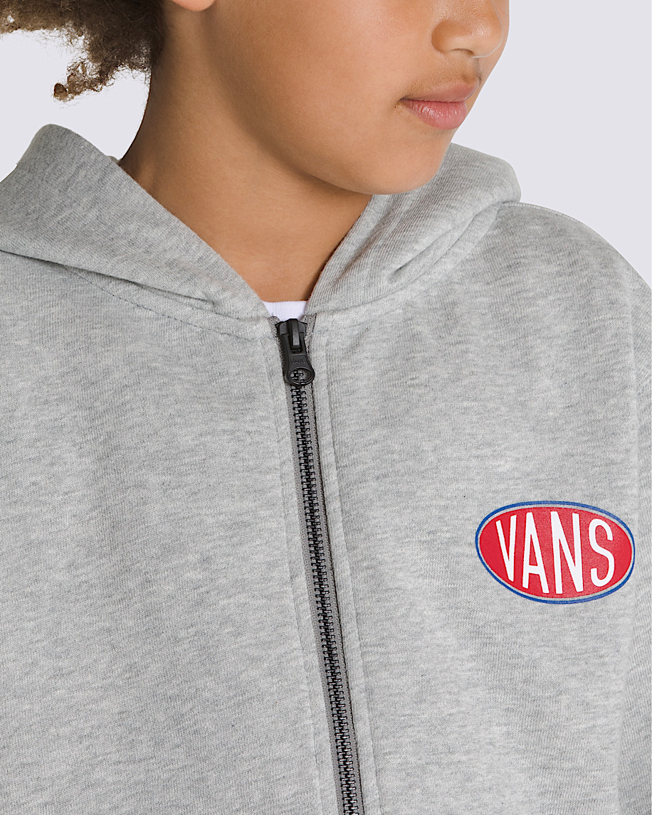 Kids Spray On Full-Zip Hoodie