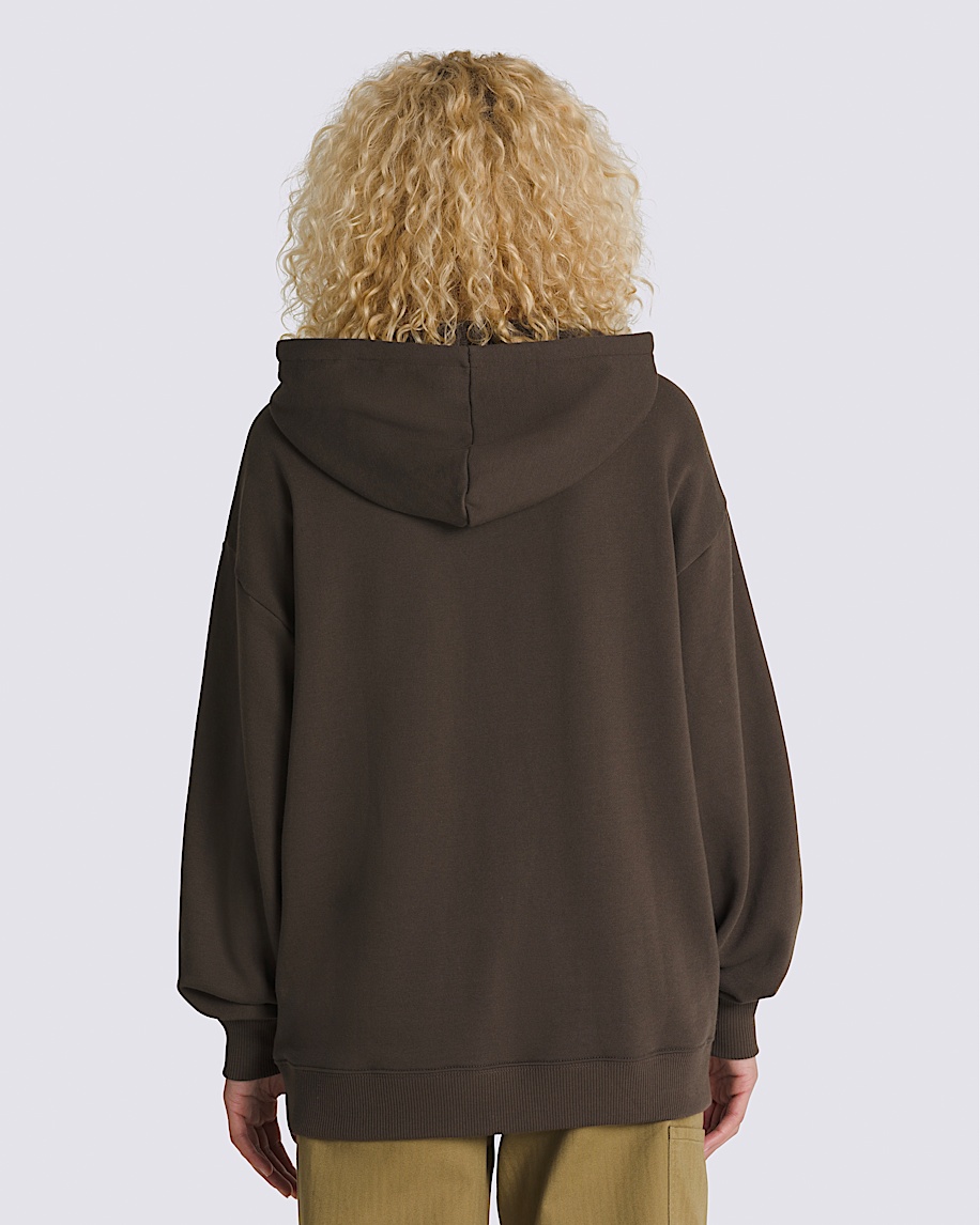 「高評価！」注目のレビュ Pullover Oversized Harmonious Hoodie Brown Coffee Turkish in トップス