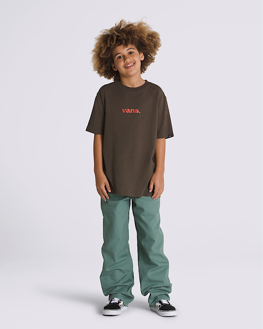 Kids Lower Coretype T-Shirt in Turkish Coffee Brown | Vans