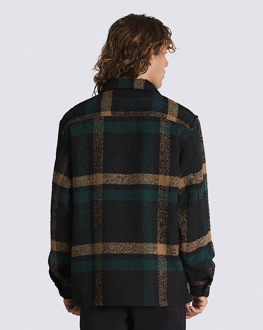 Raywood Shacket in Black | Vans