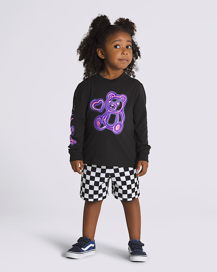 Little Kids Party Long Sleeve T-Shirt - 3