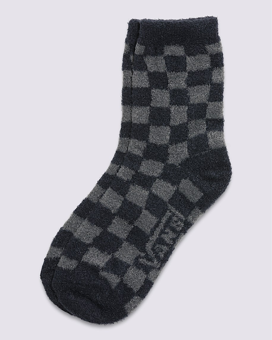 Court Half Crew Socks in Black / Grey | Vans