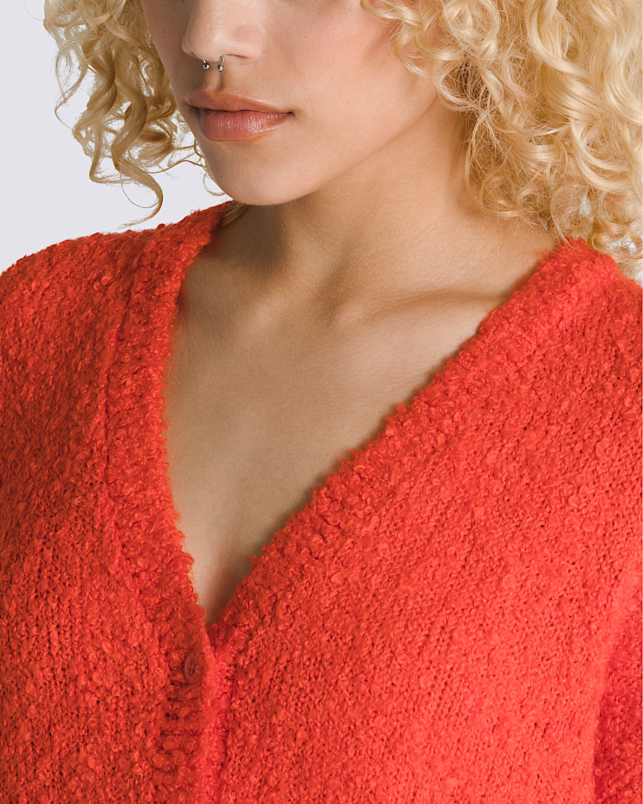 Valerie Boucle Cardigan Sweater
