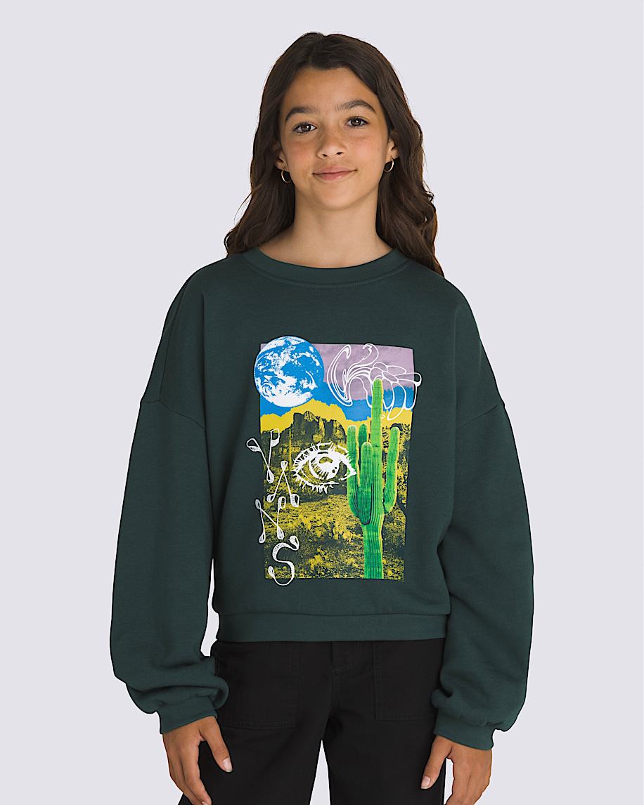 Kids Phoenix Loose Crew Sweatshirt - 2