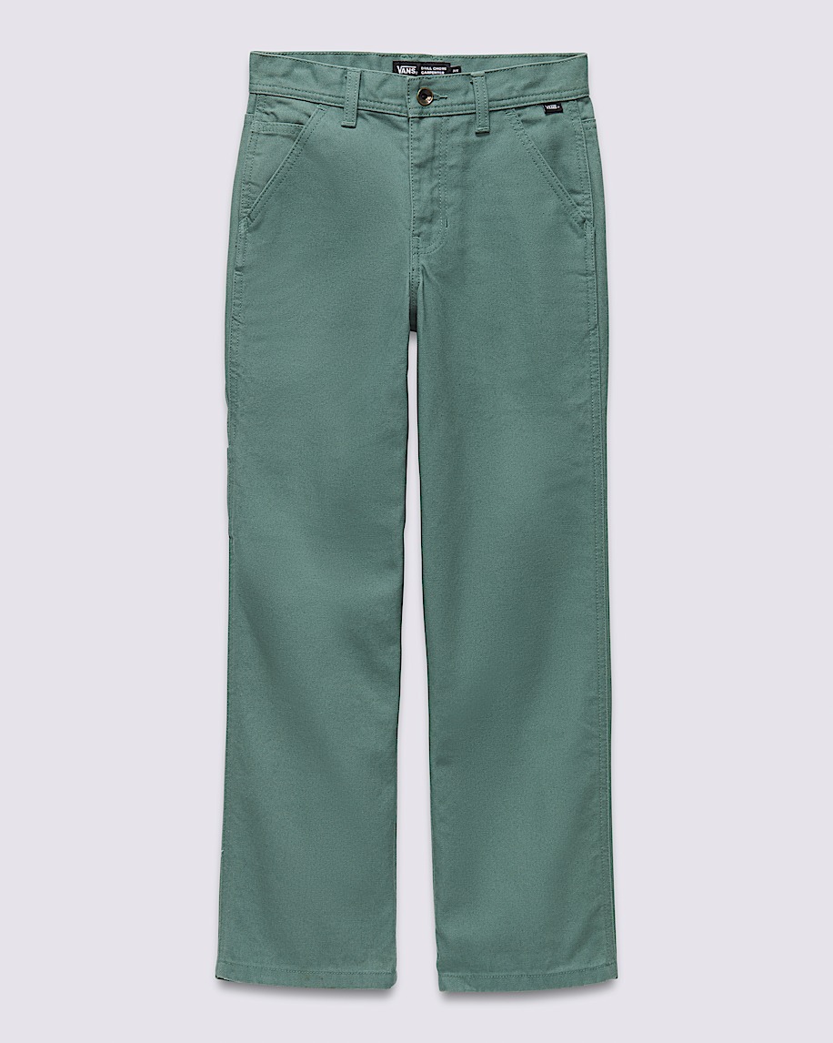 Kids Drill Chore Carpenter Pants - 1
