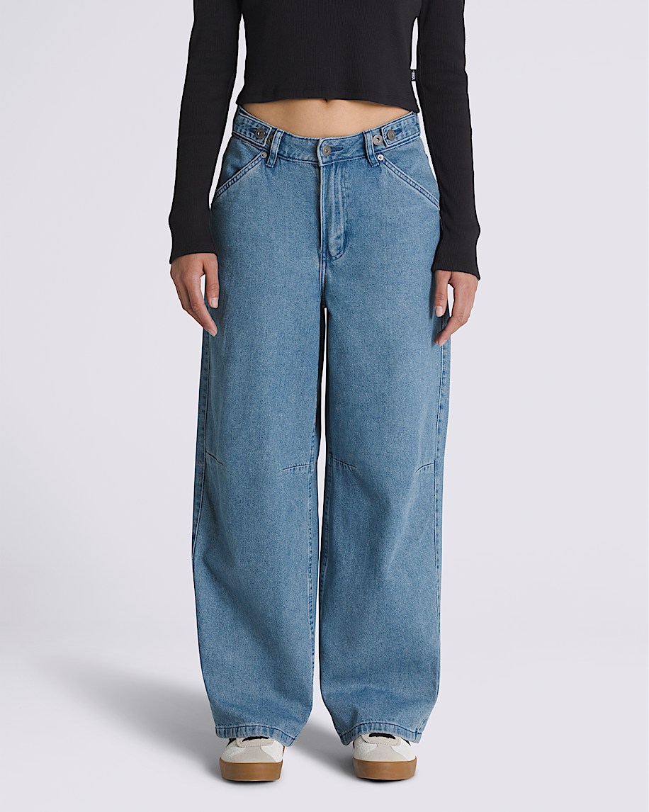 Curbside Denim Pants in Stonewash Blue | Vans Curbside Denim Pants in Stonewash Blue | Vans