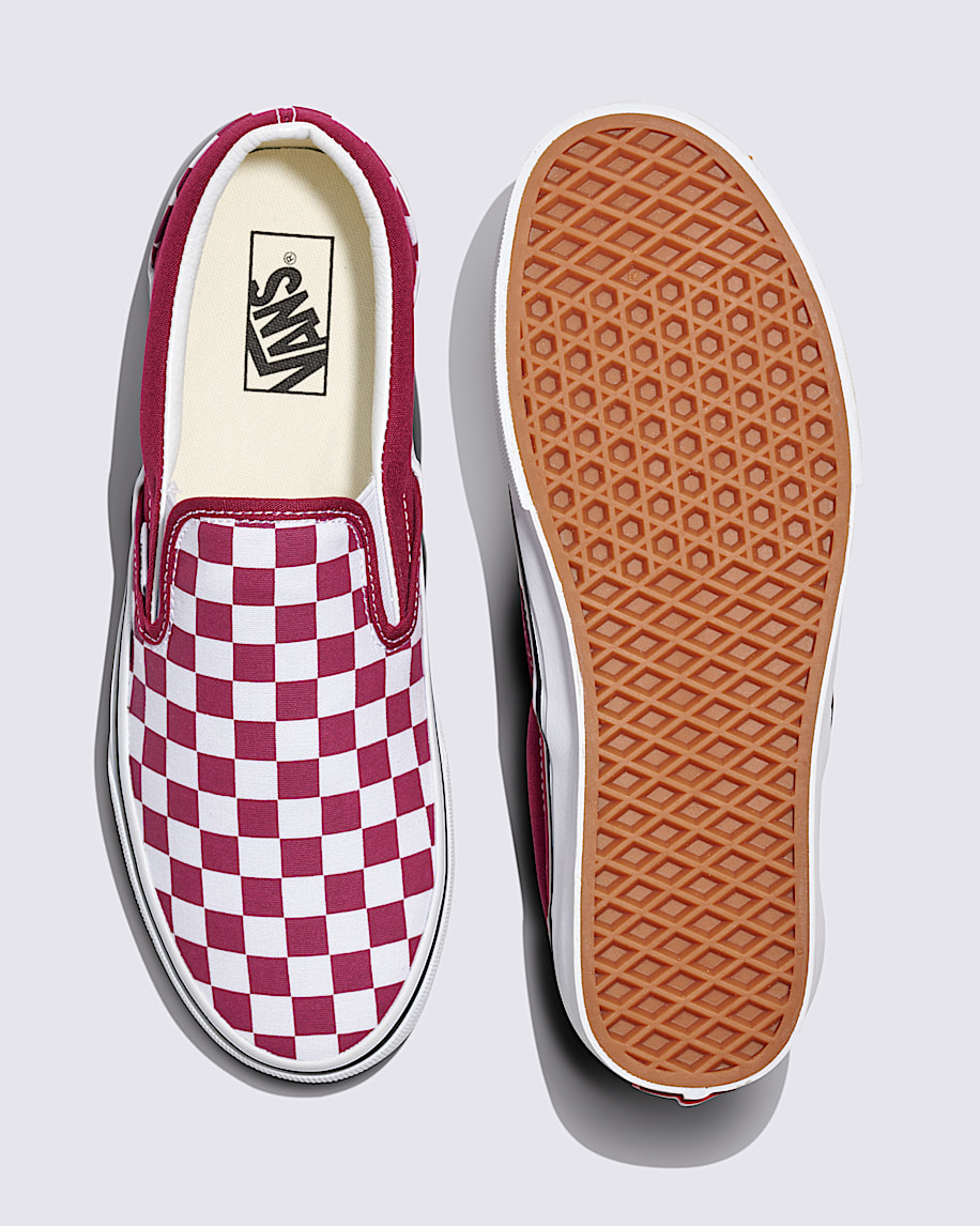 Classic Slip-On Checkerboard Shoe - 3