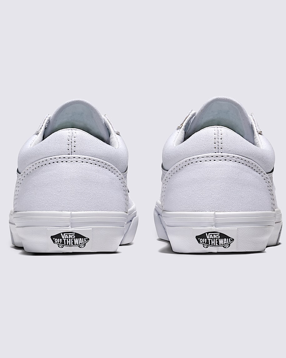 Big Kids Old Skool Shoe in True White | Vans