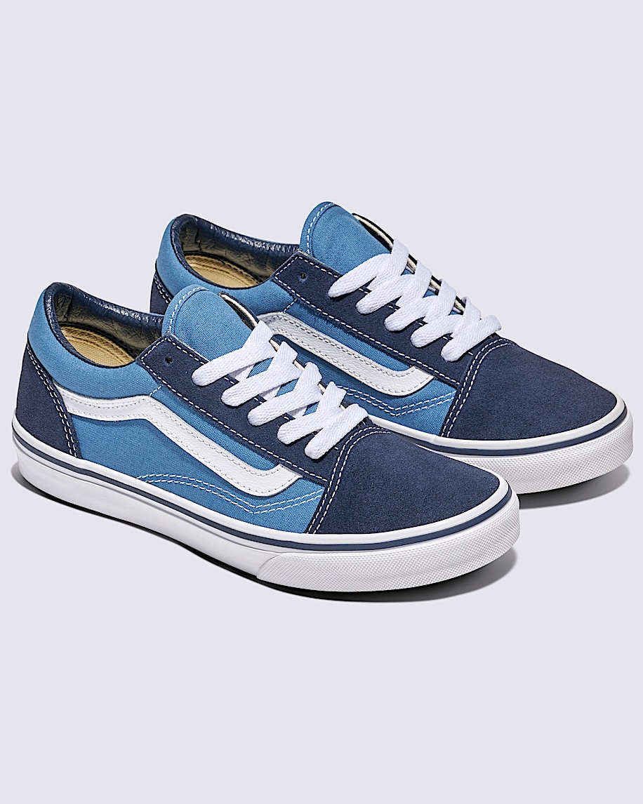 Big Kids Old Skool Shoe in Navy Blue | Vans
