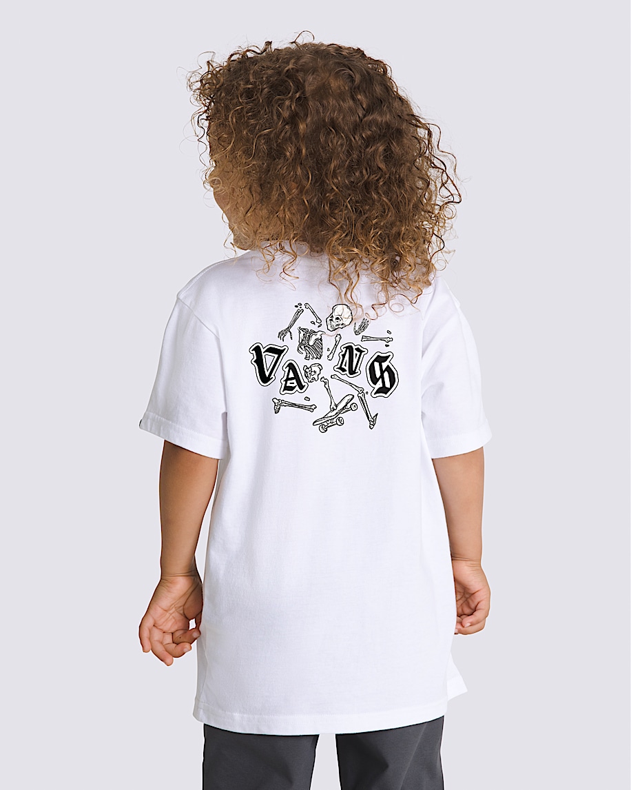 Little Kids Shattered T-Shirt in White | Vans