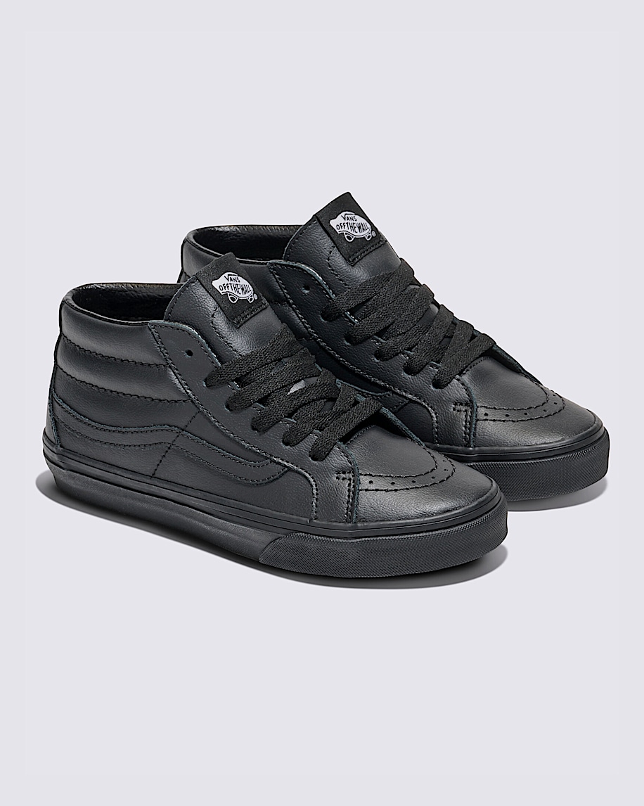 VANS BLACK レザー SK8 スニーカー s-l400.jpg