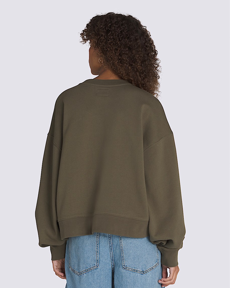 大特価 Skate Vans | Green Leaf Grape in Sweatshirt Crew Lisa スウェット