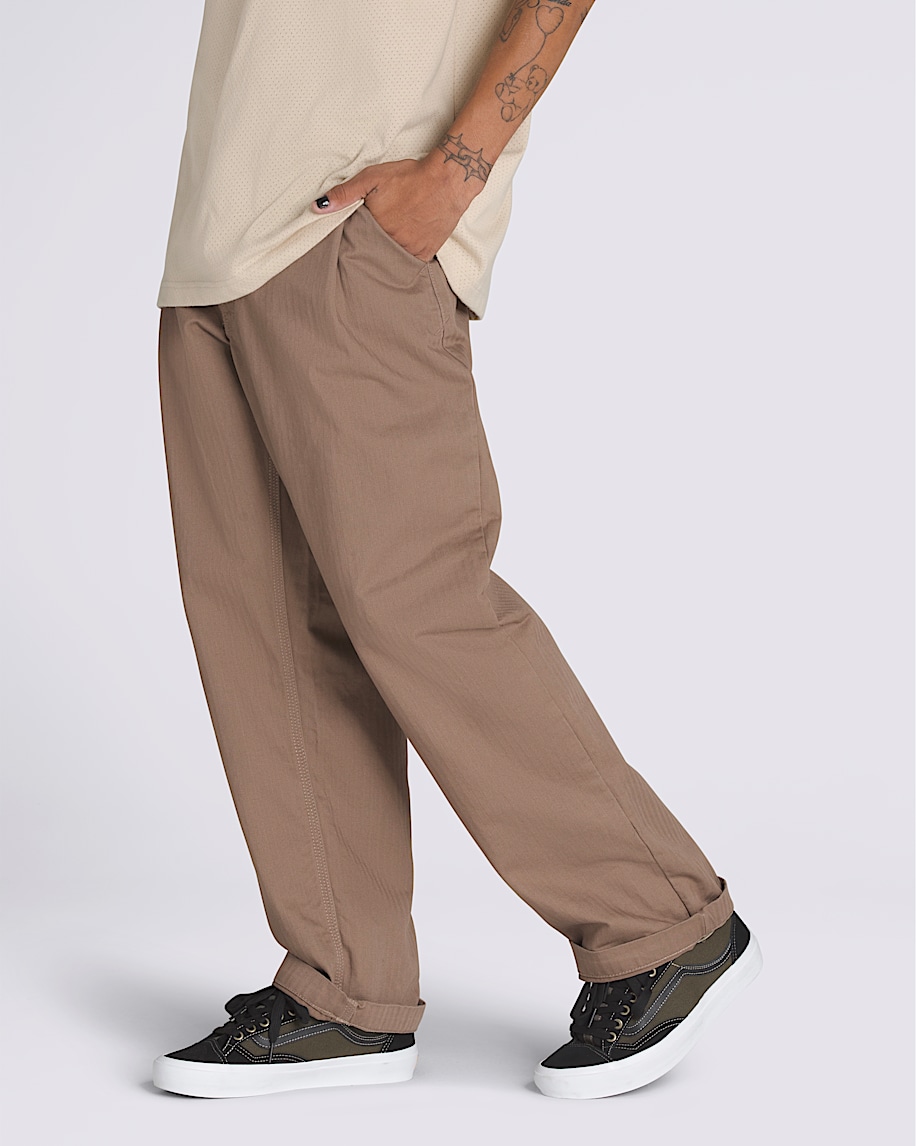 Skate Loose Pleated Pants