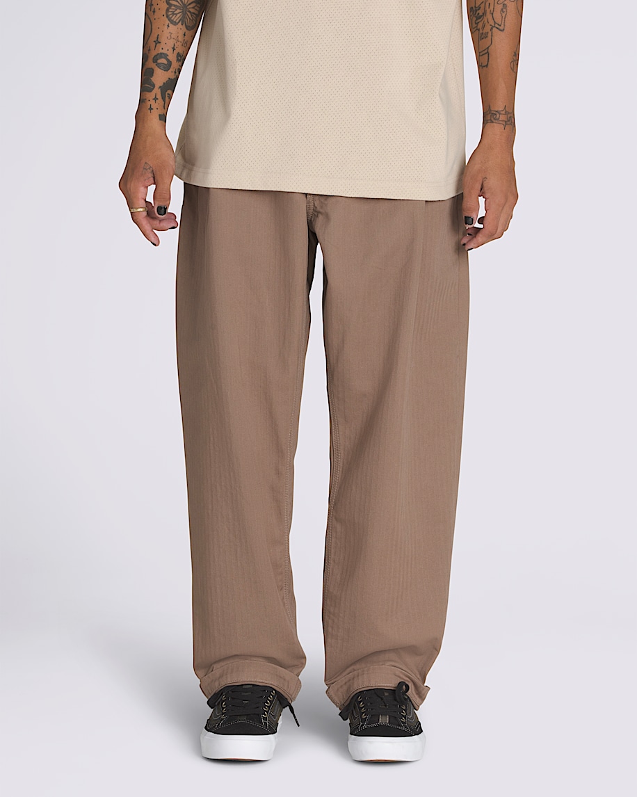 Skate Loose Pleated Pants