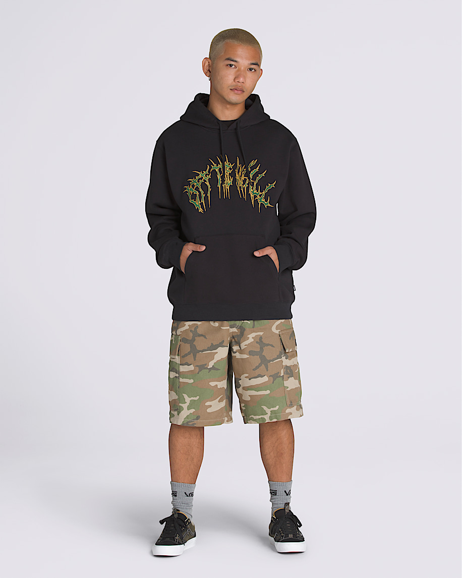 ★LMC★ TEAM ARCH HOODIE black Metal Arch Pullover Hoodie in Black | Vans