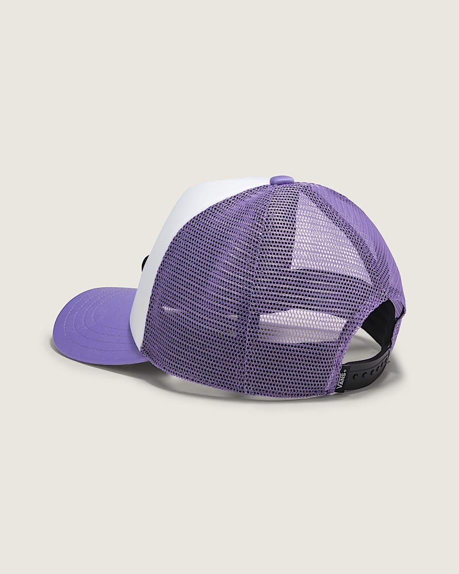 Kids Classic Patch Trucker Hat in Purple Haze / White | Vans