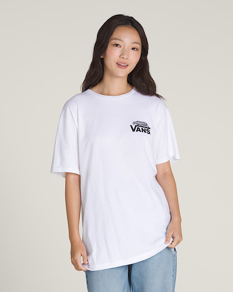Tシャツ・カットソー VANS Men T-shirt White VN000M3Y WHT1 Frizz T-Shirt in White | Vans