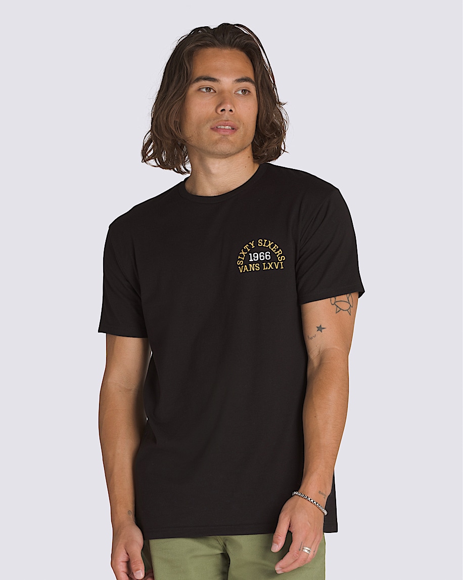 Premium Hooligan Field Short Sleeve Jersey in Black | Vans
