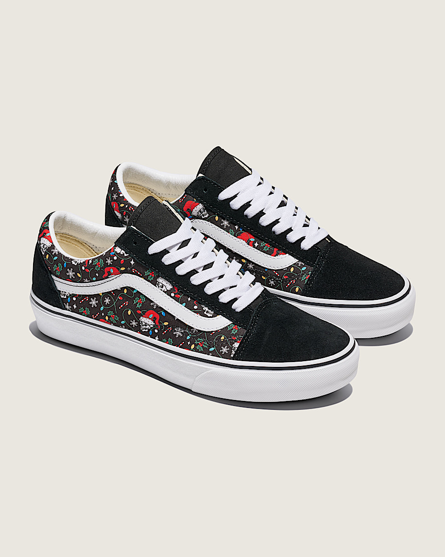 Customs Skull Santa Old Skool Shoe in Customs | Vans