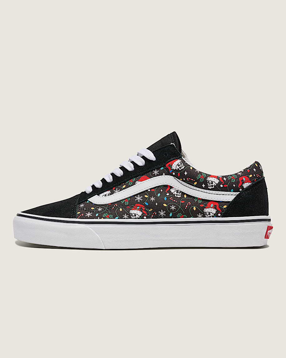 Customs Skull Santa Old Skool Shoe in Customs | Vans