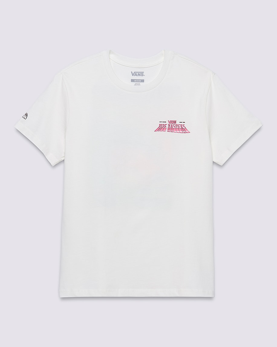 Kids MTE Pipe Masters 2024 Poster Art T-Shirt in White | Vans Kids MTE Pipe Masters 2024 Poster Art T-Shirt in White | Vans