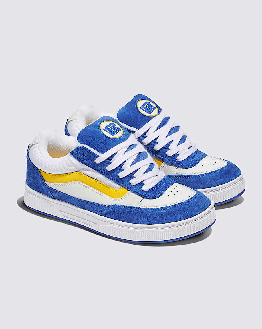 Vans Skate Lizzie Low Skateboard Shoe - White/Light Blue