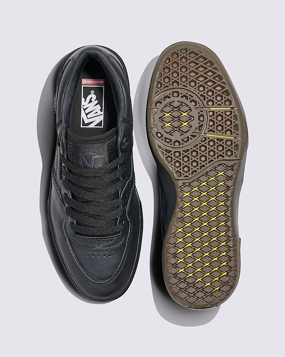 【Vans】★スニーカー★ Skate Rowan 2.0 Leather Shoe Skate Rowan 2.0 Leather Shoe in Black | Vans