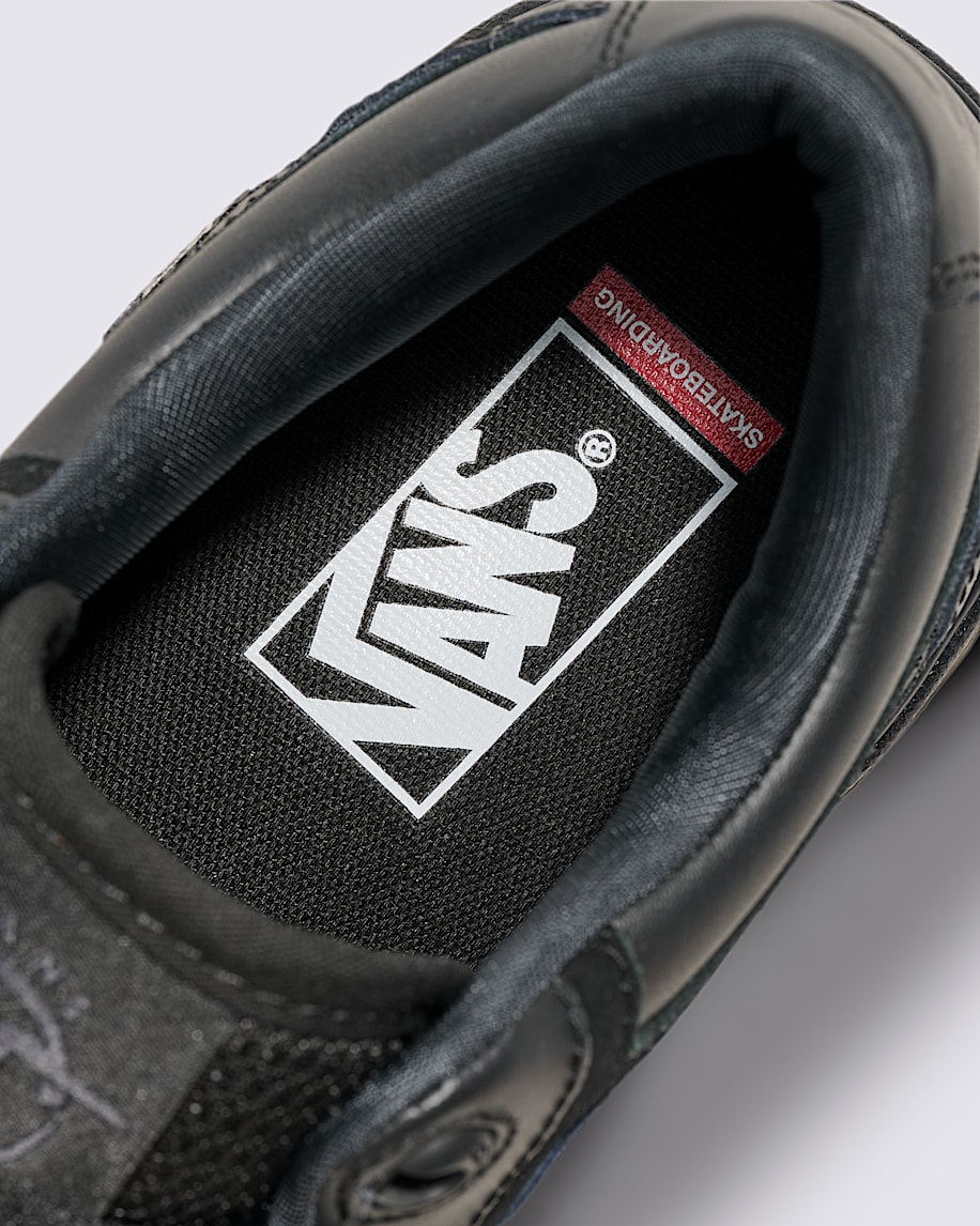 Skate Rowan 2.0 Leather Shoe in Black | Vans