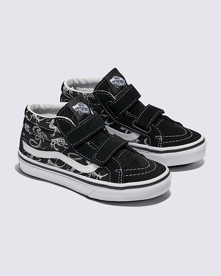 Little Kids Sk8-Mid Reissue V Skeleton Shoe - 2