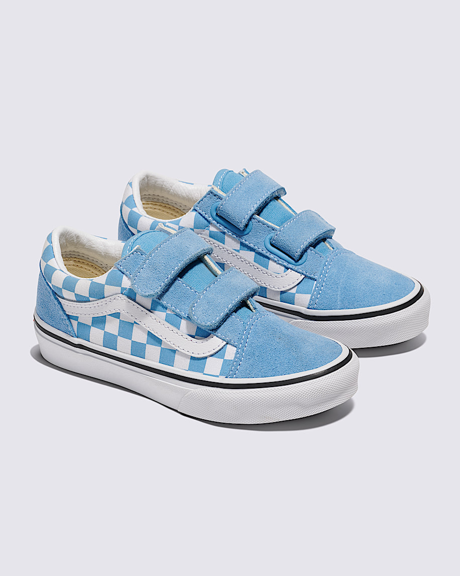 Little Kids Old Skool V Checkerboard Shoe - 2