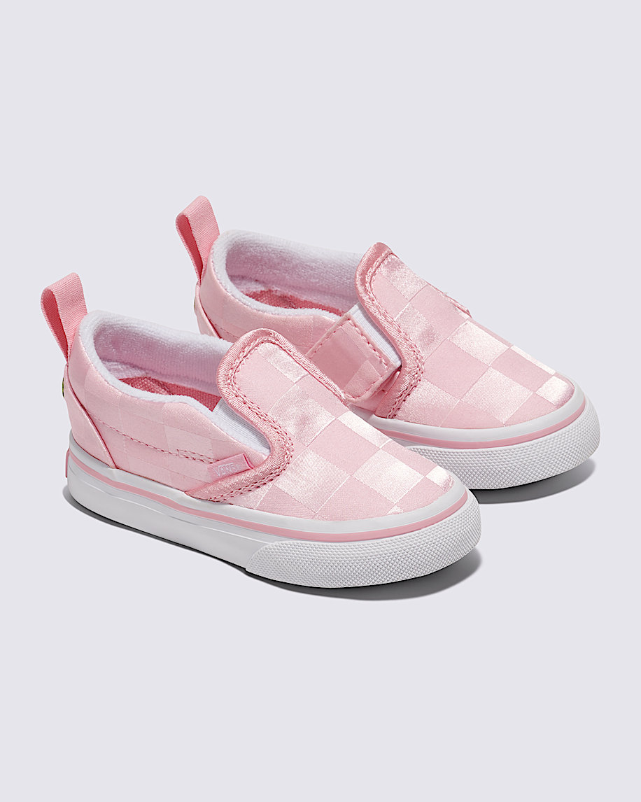 Toddler Classic Slip-On V Satin Shoe - 2