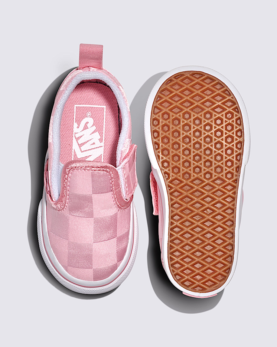 Toddler Classic Slip-On V Satin Shoe - 3