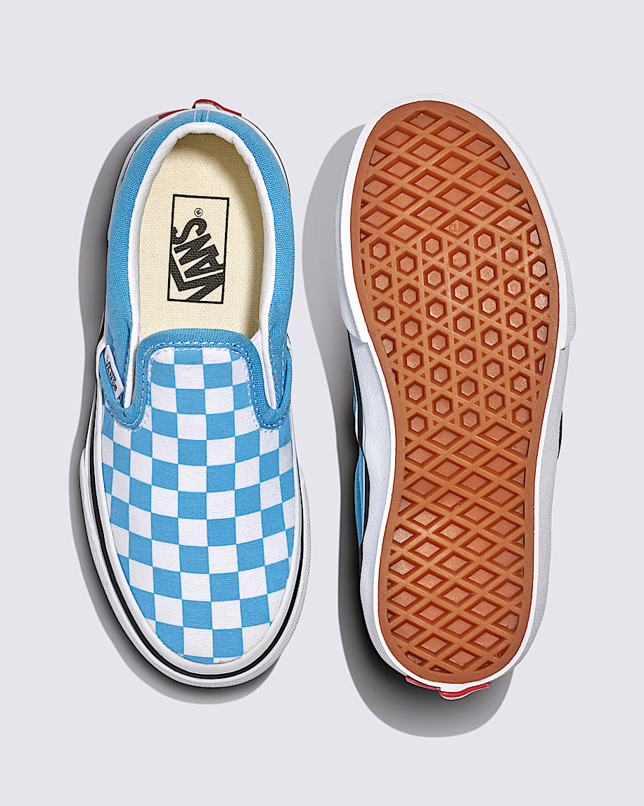 Little Kids Classic Slip-On Checkerboard Shoe - 3